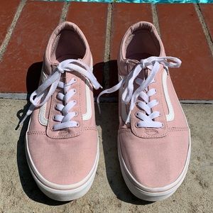 Vans Pink Lace Up Sneakers